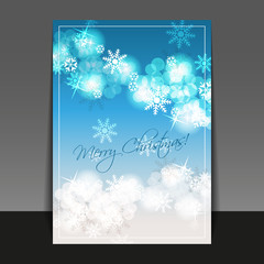 Christmas Flyer or Cover Design Template