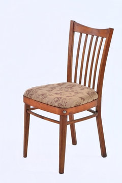 .the wooden chair brown