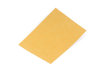 Paper envelopes isolated on white