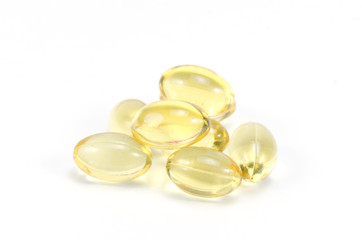 Omega3 capsules - fish shape