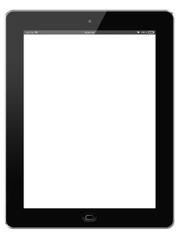 Tablet pc computer with blank screen