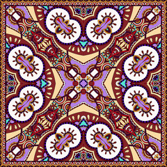 silk violet colour neck scarf