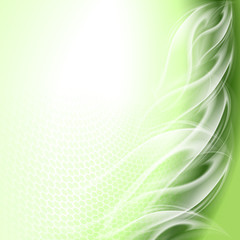 Abstract background green