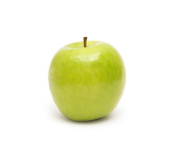 Green apple, isolated on white background