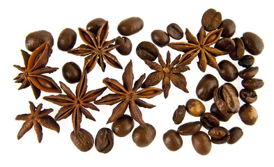 anise and coffee beans