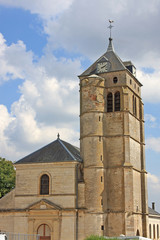 Fototapeta premium Champlitte St Christophe church