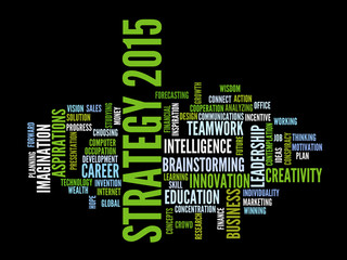 Strategy 2015 word cloud