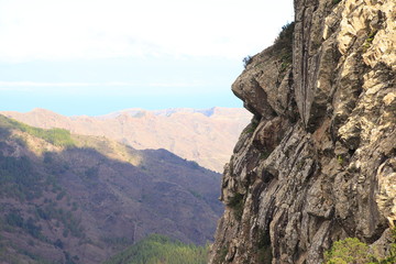 Fototapeta premium landscape of the island of La Gomera