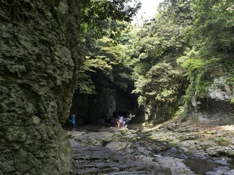 제주 안덕 계곡