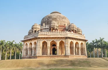 Keuken spatwand met foto Tomb of emperor Muhmad Shah in lodhi garden, New Delhi, © s4sanchita