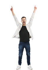 Happy man