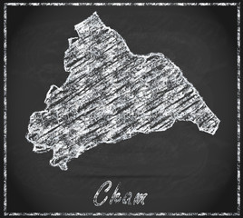 Karte von Cham