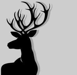 Black deer
