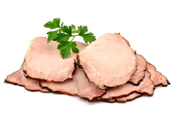 baked ham slices