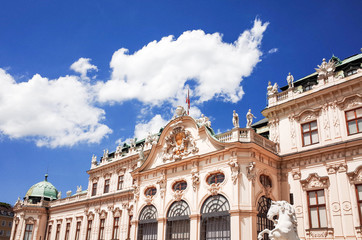 Belvedere is a historic building complex in Vienna, Austria