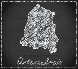 Karte von Ortenaukreis