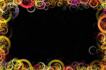 abstract elegant frame design with space for your text