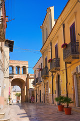 Alleyway. Torremaggiore. Puglia. Italy.