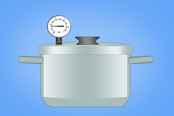 Schnellkochtopf Grafik