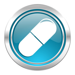 drugs icon, medical sign