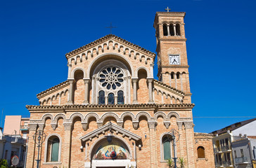 Fototapeta na wymiar Church of Madonna della Fontana. Torremaggiore. Puglia. Italy.