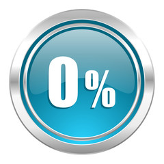 0 percent icon