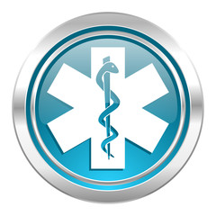 emergency icon, hospital sign