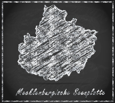 Karte von Mecklenburgische-Seenplatte