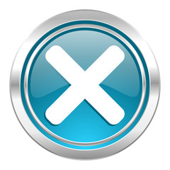 Obraz premium cancel icon, x sign