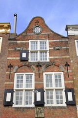 Fototapeta na wymiar Hausfassade in Middelburg