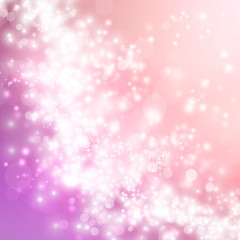 Fototapeta na wymiar Pink abstract lights background