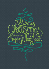 Merry Christmas and a Happy New Year Card
