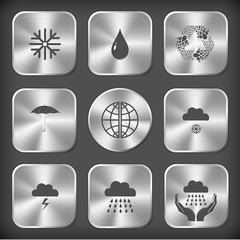 snowflake, drop, recycle symbol, umbrella, globe, snowfall, thun