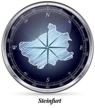 Karte von Steinfurt