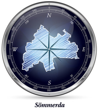 Karte von Soemmerda