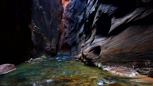 Zion Canyon Narrows Virgin River