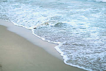 Beach sand surf