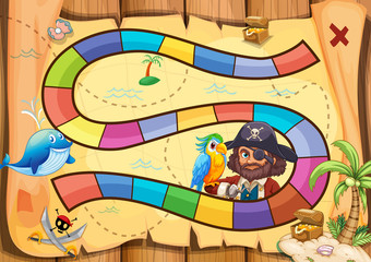 Pirates boardgame