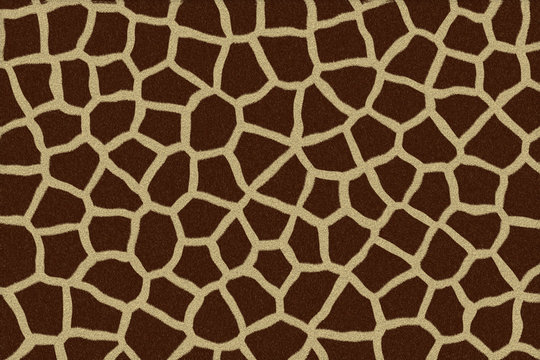 Abstract print giraffe  seamless pattern