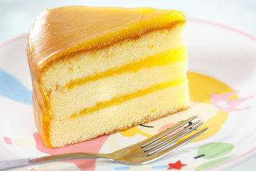 Orange cheese cake