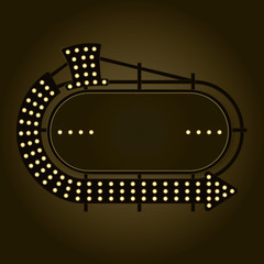 Prohibition Era Boardwalk Sign