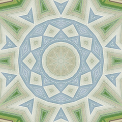 Fototapeta premium Abstract background - retro colorful ornate in pastel colors