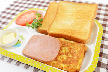 美味しそうな朝食