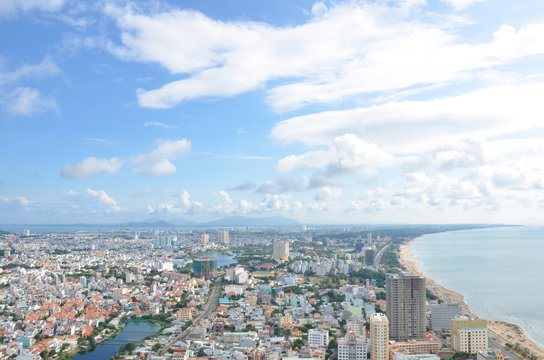 Vietnam city Vung Tau panorama