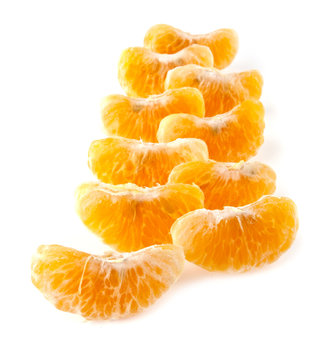 slices of mandarin
