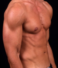 Fototapeta premium muscle shape