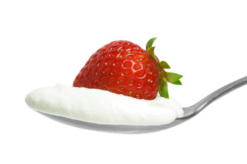  strawberry with cream