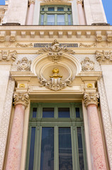 Detail of the Exterior of the Opéra de Nice