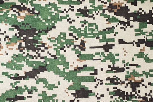 Textile camouflage pattern