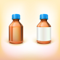 Vial for drugs.